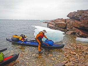 Arrivée à Qeqertarssuaq - 4 août 2017 - Photo JM Daveau