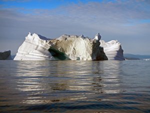 Iceberg dans le fjord d'Inglefield - 15 août 2017 - Photo JM Daveau